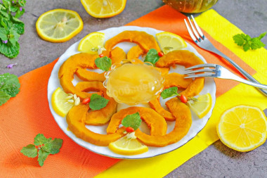 Тыква на пару