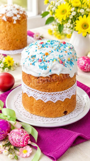 Большой царский кулич