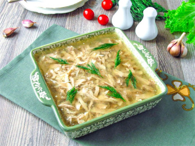 Холодец из курицы с желатином