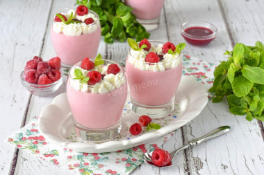 Малиновый мусс