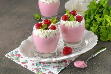 Малиновый мусс