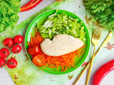 Куриная грудка на пару