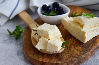 Домашний сыр из кефира