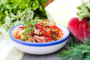 Салат Щетка для похудения