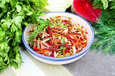 Салат Щетка для похудения