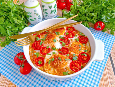 Яичница в аэрогриле