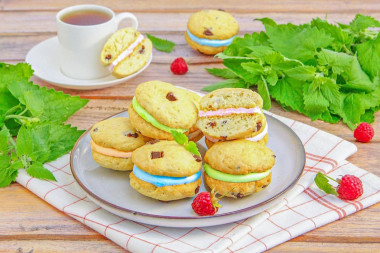 Домашнее печенье с маршмеллоу