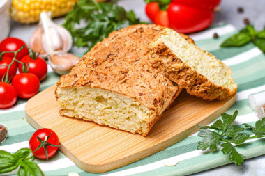 Кабачковый хлеб из кабачков и творога