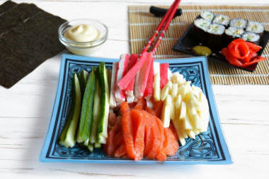 Начинка для суши в домашних условиях