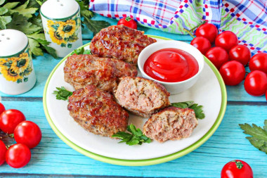 Котлеты из говядины классические