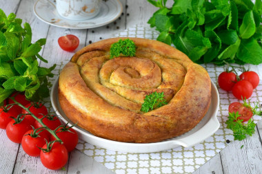 Банница по болгарски - болгарская баница