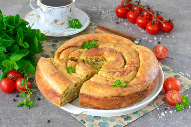Банница по болгарски - болгарская баница