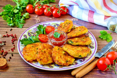 Драники картофельные с сыром на сковороде