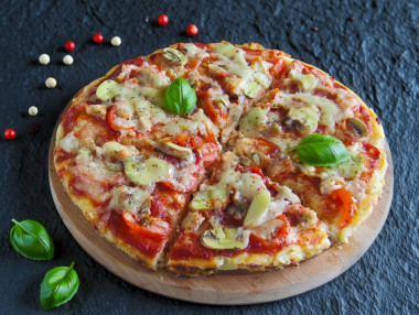 Пицца без муки