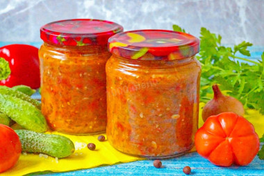 Икра огуречная на зиму