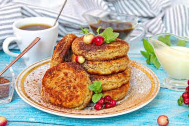 Сырники с шоколадом