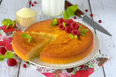 Манник в аэрогриле