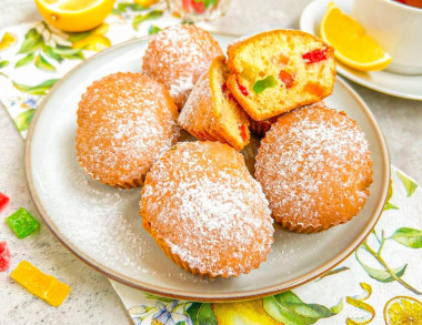 Кексы из рисовой муки
