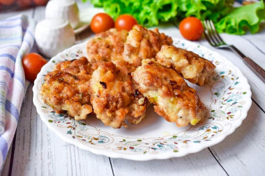 Котлеты рубленные из свинины
