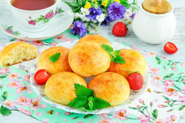 Булочки бездрожжевые