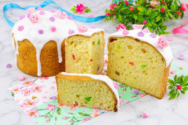 Творожная пасха на дрожжах