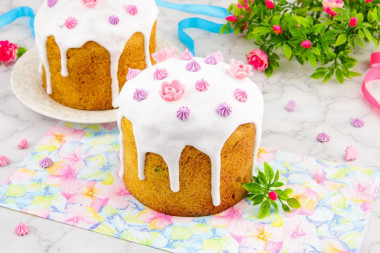 Творожная пасха на дрожжах