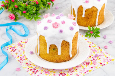 Творожная пасха на дрожжах