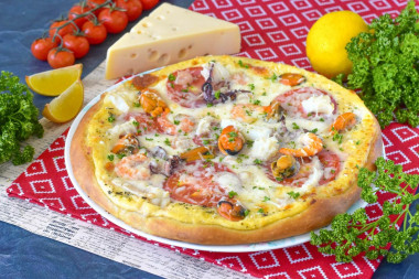 Пицца морская