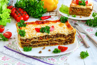 Запеканка из лаваша в духовке