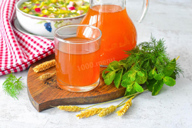 Квас для окрошки домашний
