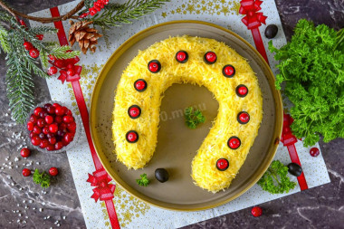 Салат Подкова