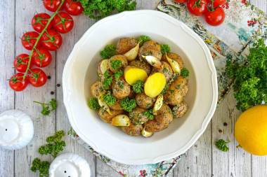 Беби картофель в духовке