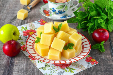 Яблочное суфле с желатином в домашних условиях