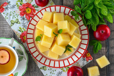Яблочное суфле с желатином в домашних условиях