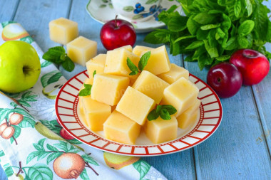 Яблочное суфле с желатином в домашних условиях
