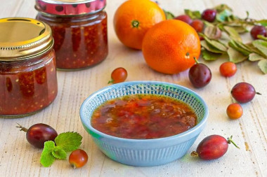 Варенье из крыжовника с апельсином на зиму через мясорубку
