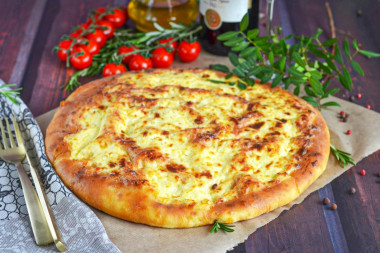 Хачапури по мегрельски настоящий в духовке