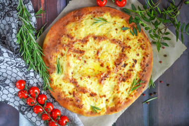 Хачапури по мегрельски настоящий в духовке