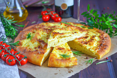 Хачапури по мегрельски настоящий в духовке