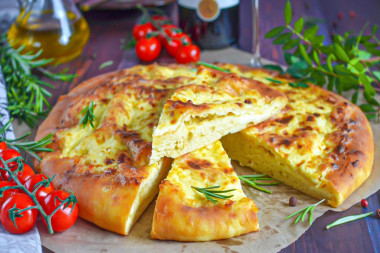 Хачапури по мегрельски настоящий в духовке