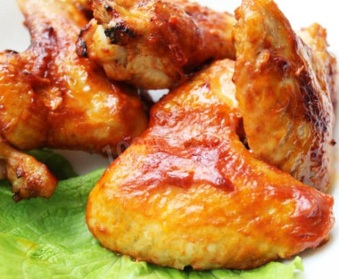 Шашлык из куриных крылышек