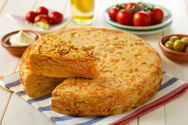 Классическая испанская тортилья
