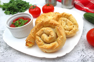 Вертуты с сыром