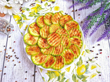 Кабачки на пару быстро и вкусно