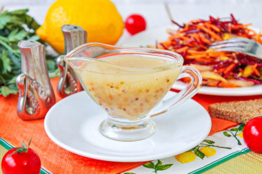 Сладкий соус для салата