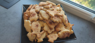 Простое, вкусное песочное печенье