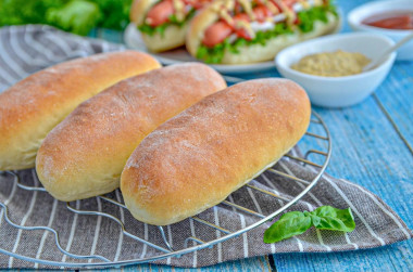 Булочки для хот догов в домашних условиях
