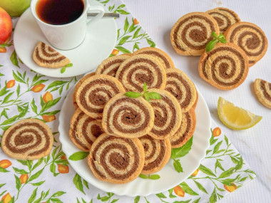 Печенье Улитка с какао