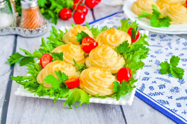 Картофельное пюре запеченное в духовке с сыром