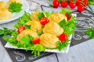 Картофельное пюре запеченное в духовке с сыром